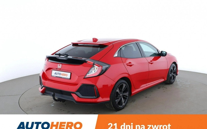 Honda Civic cena 64600 przebieg: 100647, rok produkcji 2017 z Gryfice małe 352